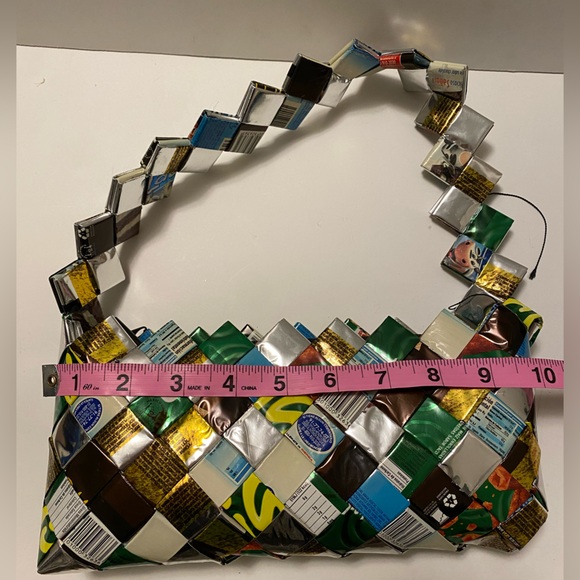 Upcycled Wrapper Bag Purse y2k - Picture 3 of 6